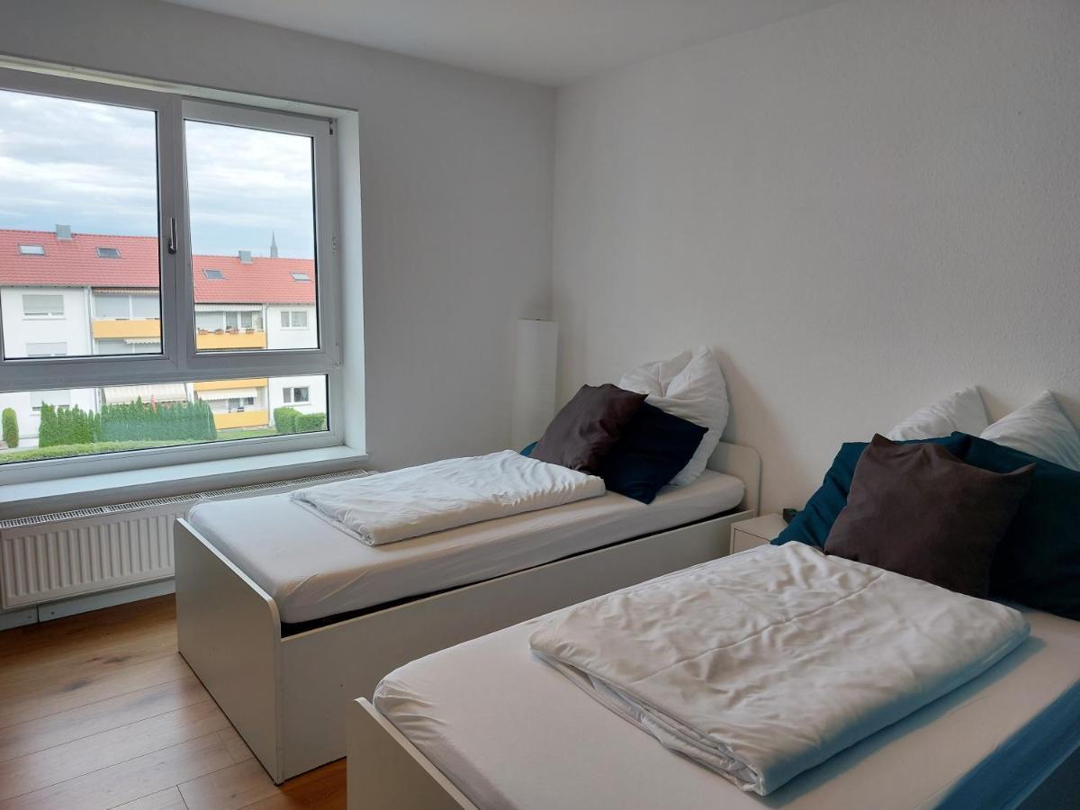 Rooftop Apartments - Doppelzimmer In Gemeinschaftsunterkunft Ulm Exterior foto